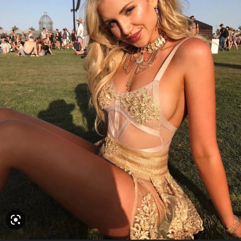 2 Piece gold set